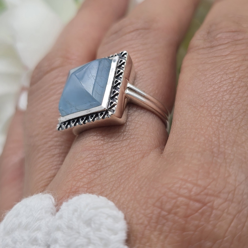 🥰 AMOR AZUL RING - Picture 3 of 7